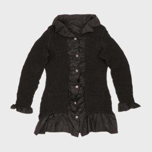 Crinkle Pleats Button Up Dress