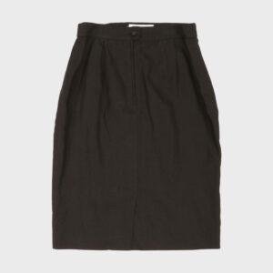 Vintage Linen A-Line Skirt