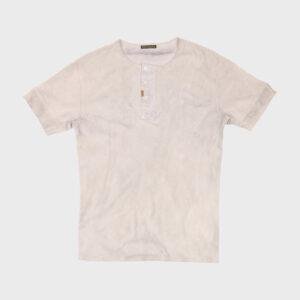 COUSIN Dyed Henley T-Shirt