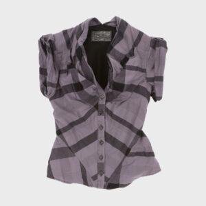 Plaid Blouse
