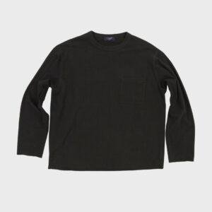 Raw Hem Long Sleeve Top