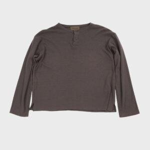Y’s Wool Blend Henley Top