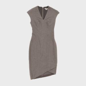 Panelled V-Neck Bodycon Dress