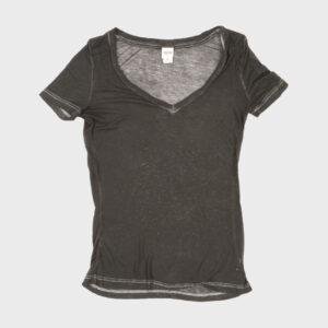 Sheer V-Neck Top