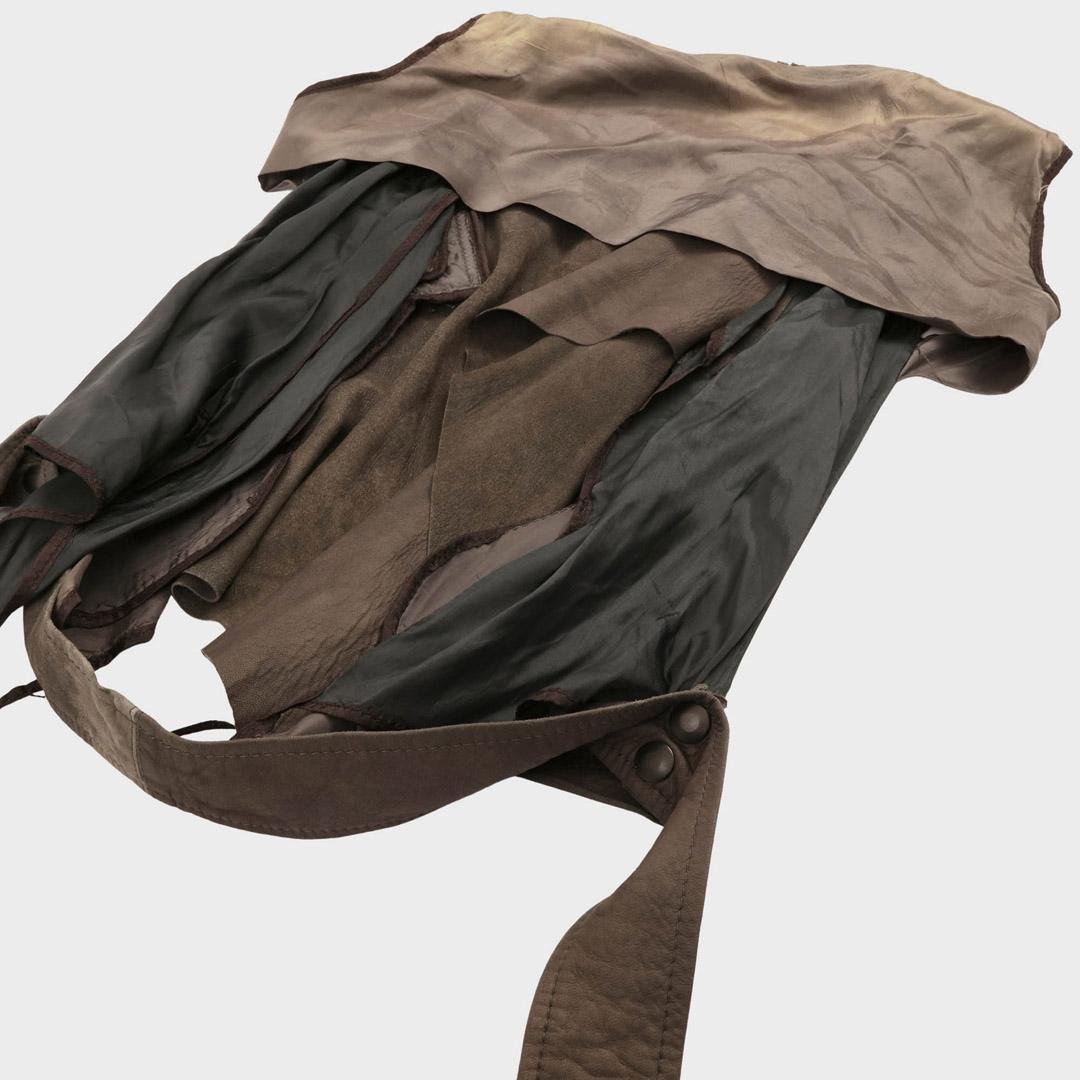 Leather Backless Vest - Image 6