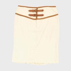 Equestrian Style Pencil Skirt